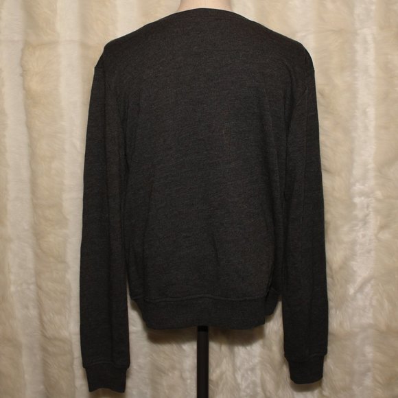 F21 Sequin Lips Crew Neck Sweatshirt - Picture 4 of 7